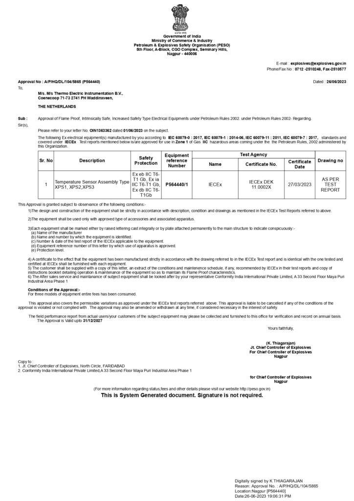 CCoE Approval