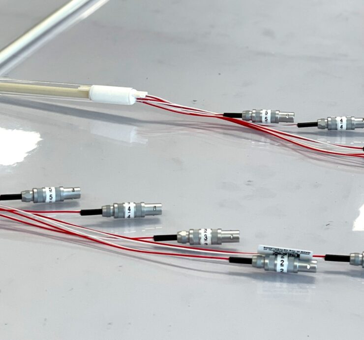 temperature sensors for wafer processing equipment