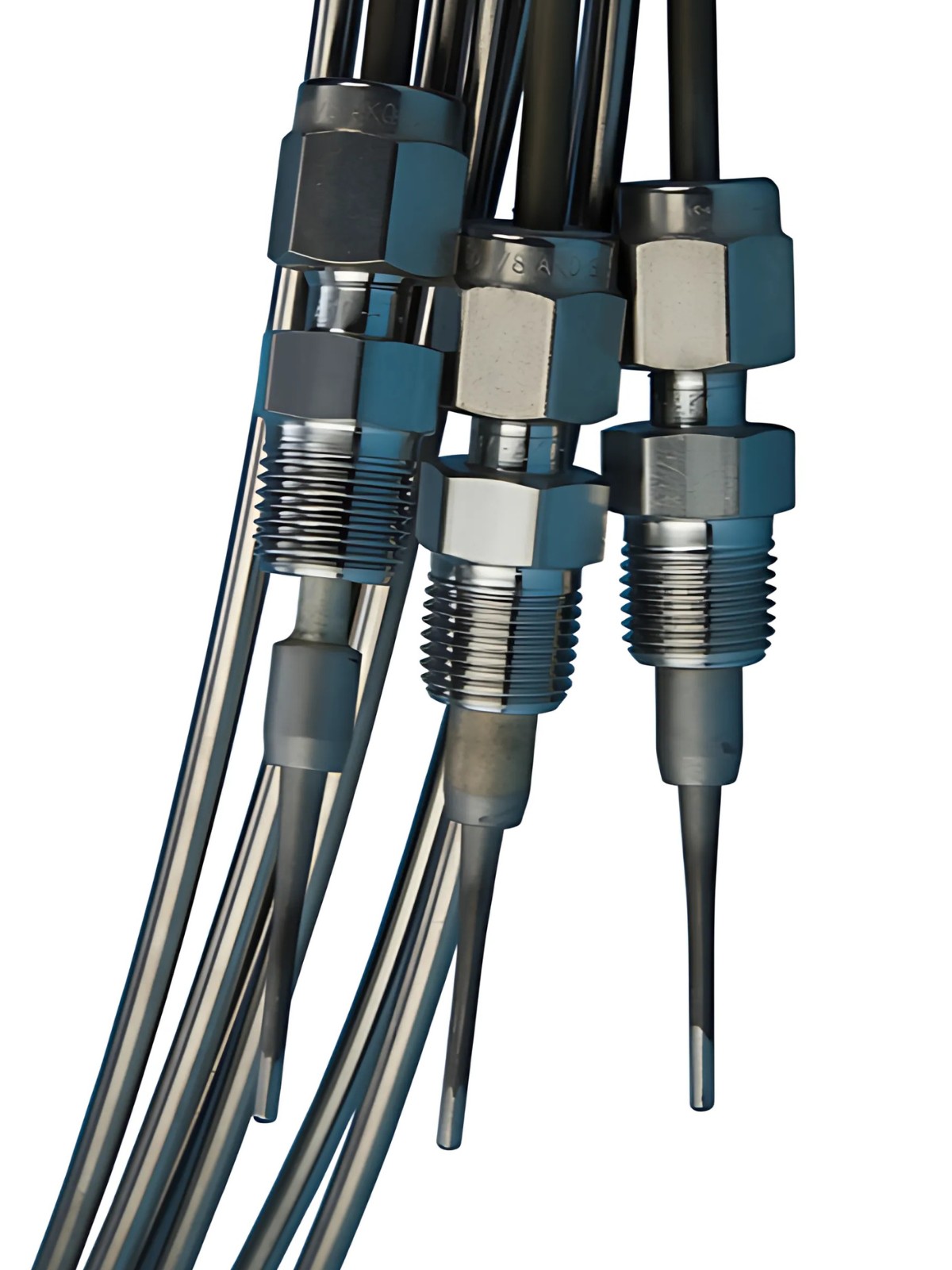 Resistance temperature detector sensor measuring turbine and generator winding temperature in power plant