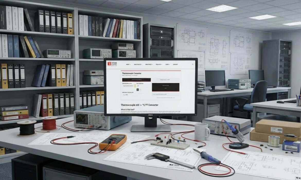 Thermocouple mV to Temperature Converter